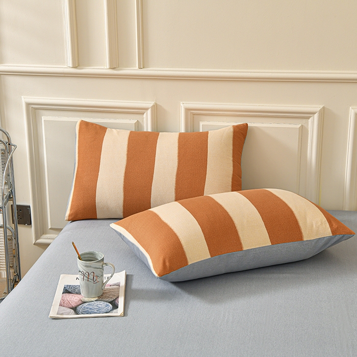 91家纺网 家纺一手货源 找家纺 宇彬家纺 2025新款秋冬全棉纯棉精梳生态原棉印花加厚磨毛被套单被套被套单件单品被套 妮可（桔）