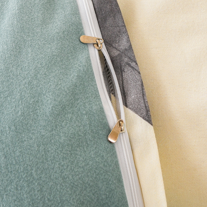 91家纺网 家纺一手货源 找家纺 宇彬家纺 2025新款秋冬全棉纯棉精梳生态原棉印花加厚磨毛被套单被套被套单件单品被套 水墨江南