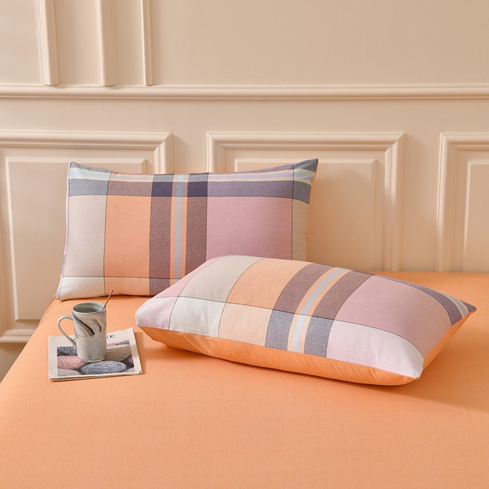 91家纺网 家纺一手货源 找家纺 宇彬家纺 2025新款秋冬全棉纯棉精梳生态原棉印花加厚磨毛被套单被套被套单件单品被套 西雅图（粉）