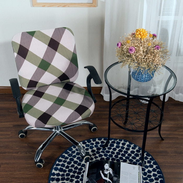 91家纺网 家纺一手货源 找家纺 （总）壹零特色家纺 家用学生印花坐垫套 办公室弹力椅面套 椅套子凳子套(印花1)