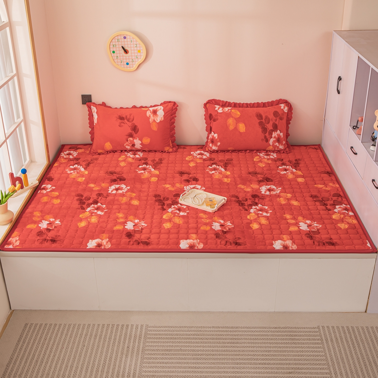 91家纺网 家纺一手货源 找家纺 （总）手艺人家纺 2025新款宝宝绒新格子垫子