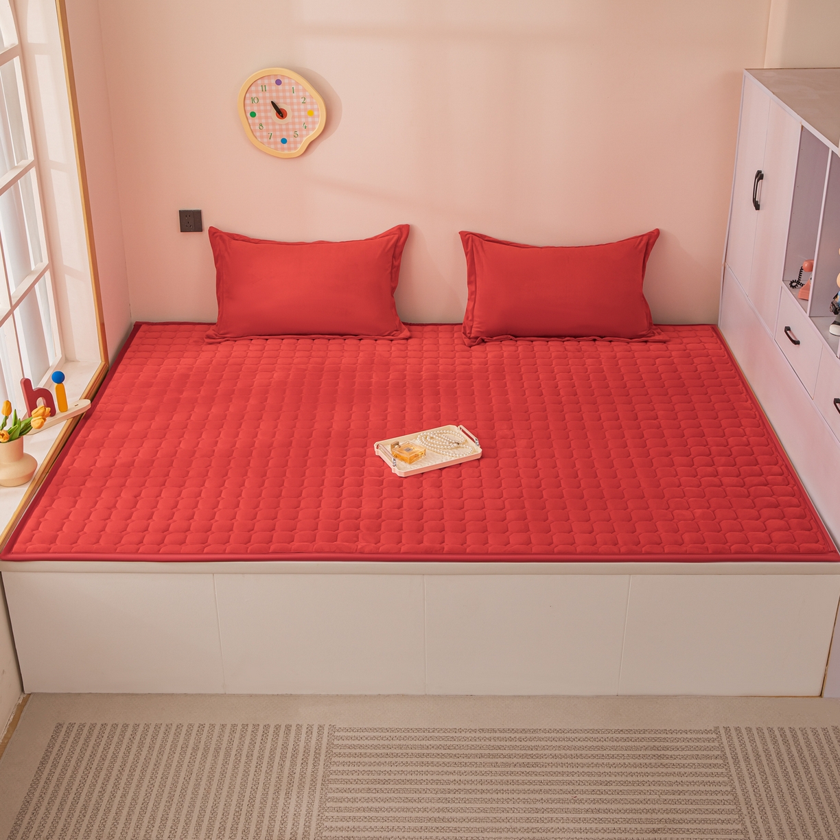 91家纺网 家纺一手货源 找家纺 （总）手艺人家纺 2025新款宝宝绒新格子垫子