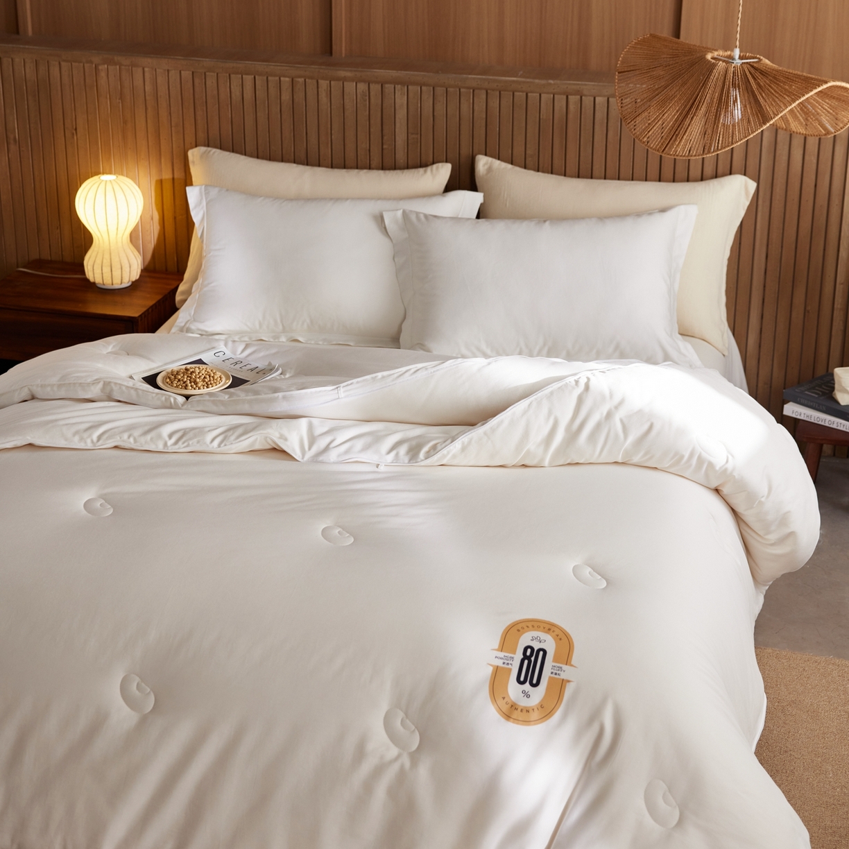 91家纺网 家纺一手货源 找家纺 （总）芯氧  2025新款SUN YOUNG系列高端李官奇铂金大豆被春秋被冬被子母被