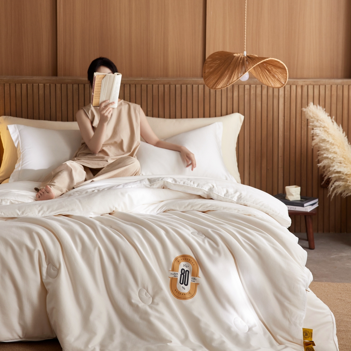 91家纺网 家纺一手货源 找家纺 （总）芯氧  2025新款SUN YOUNG系列高端李官奇铂金大豆被春秋被冬被子母被