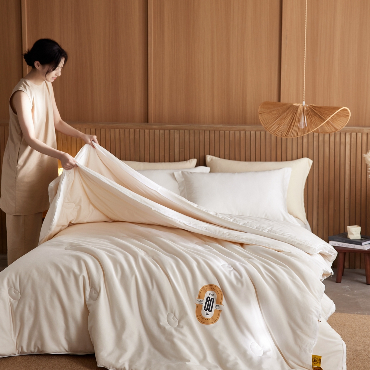 91家纺网 家纺一手货源 找家纺 （总）芯氧  2025新款SUN YOUNG系列高端李官奇铂金大豆被春秋被冬被子母被