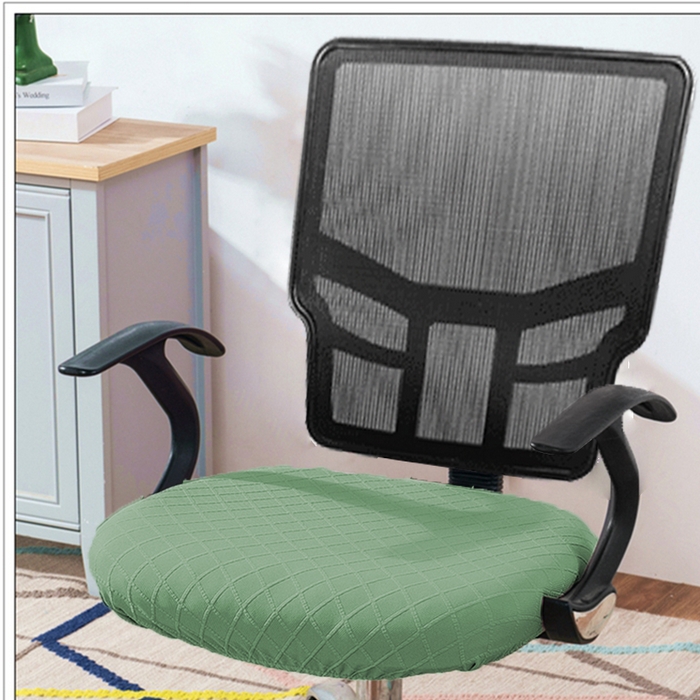 91家纺网 家纺一手货源 找家纺 （总）壹零特色家纺 弹力防水菱形格坐垫套 纯色坐垫套 办公室坐垫套