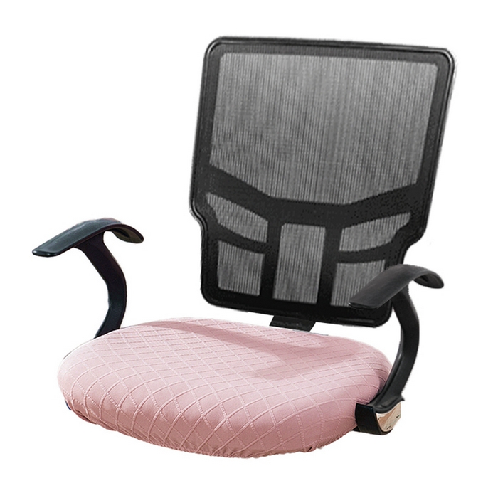 91家纺网 家纺一手货源 找家纺 （总）壹零特色家纺 弹力防水菱形格坐垫套 纯色坐垫套 办公室坐垫套