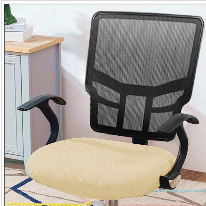 91家纺网 家纺一手货源 找家纺 （总）壹零特色家纺 弹力防水菱形格坐垫套 纯色坐垫套 办公室坐垫套