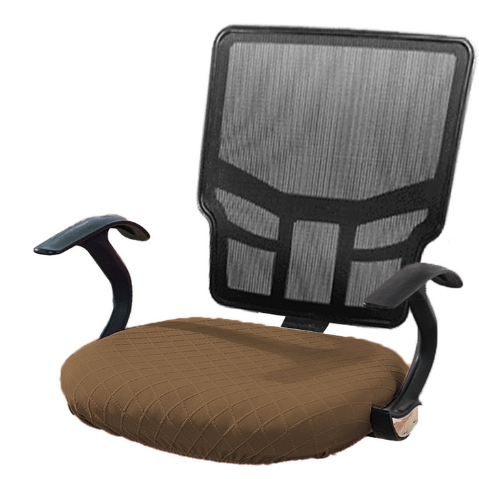 91家纺网 家纺一手货源 找家纺 （总）壹零特色家纺 弹力防水菱形格坐垫套 纯色坐垫套 办公室坐垫套