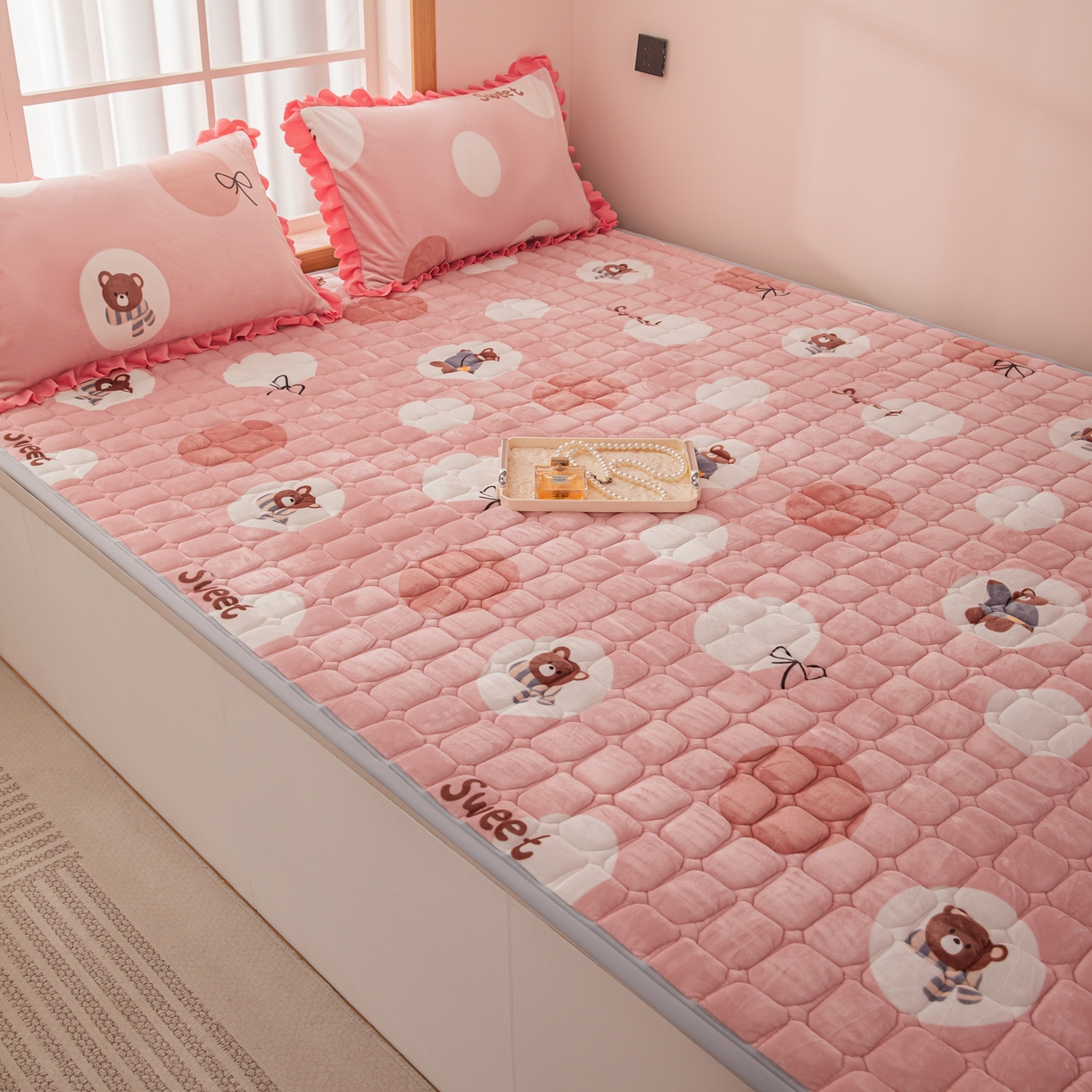 91家纺网 家纺一手货源 找家纺 （总）手艺人家纺 2025新款宝宝绒新格子垫子