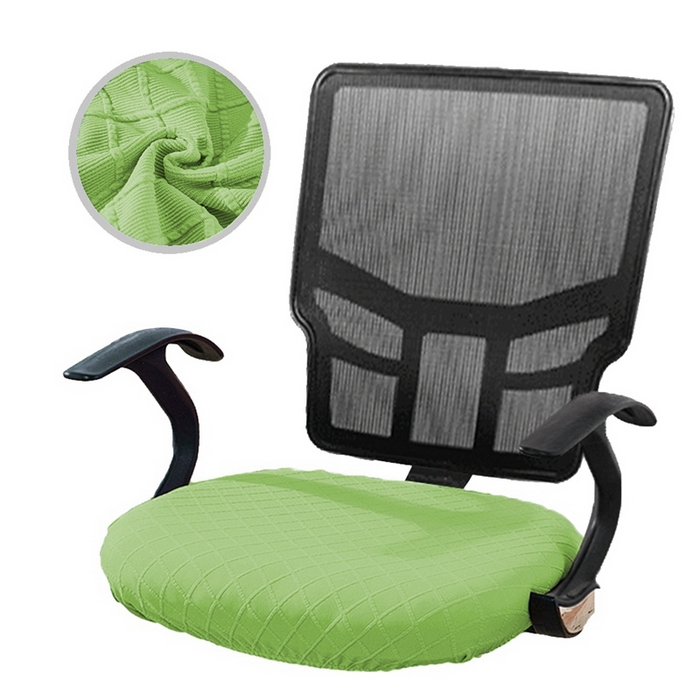 91家纺网 家纺一手货源 找家纺 （总）壹零特色家纺 弹力防水菱形格坐垫套 纯色坐垫套 办公室坐垫套