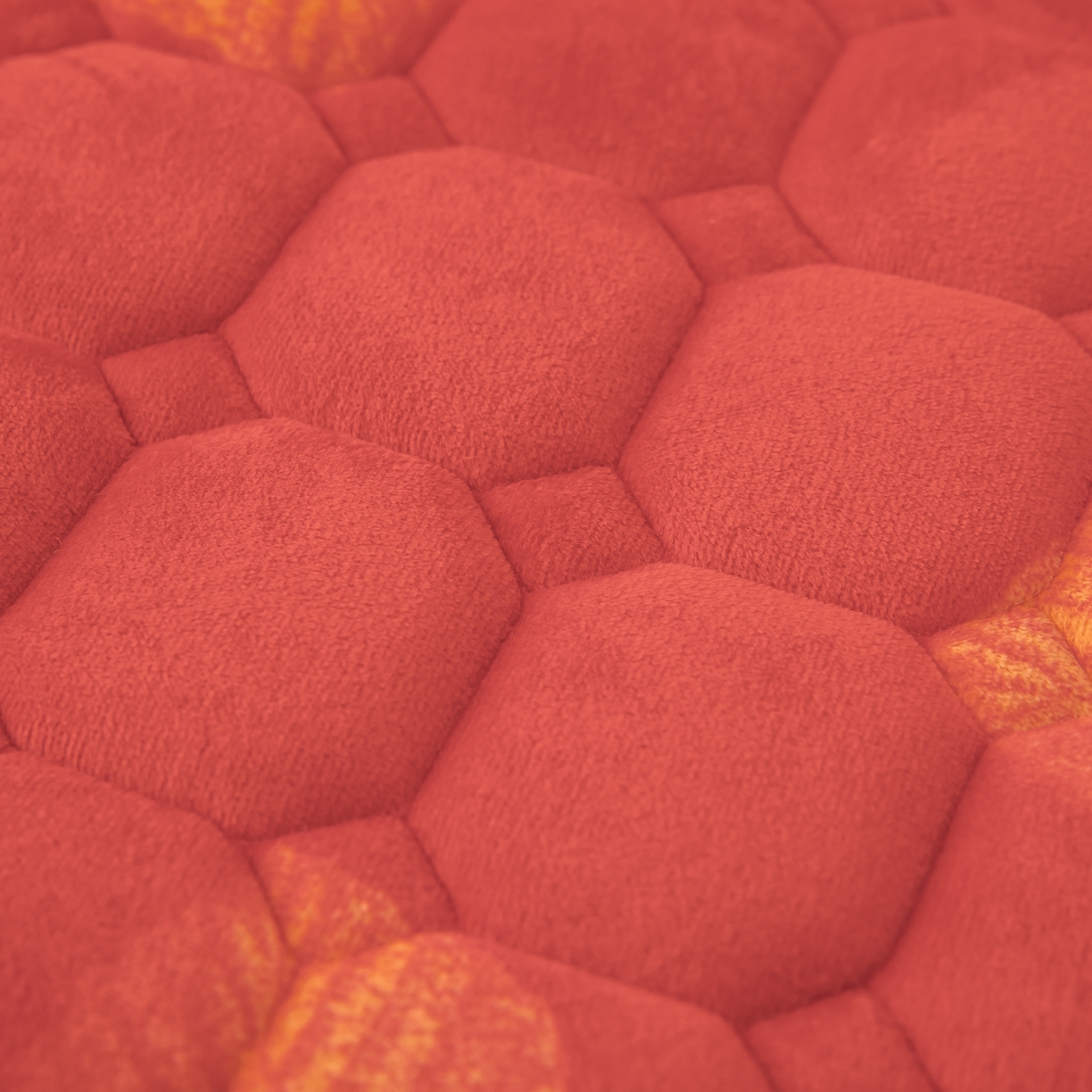 91家纺网 家纺一手货源 找家纺 手艺人家纺 2025新款宝宝绒新格子垫子 DT11