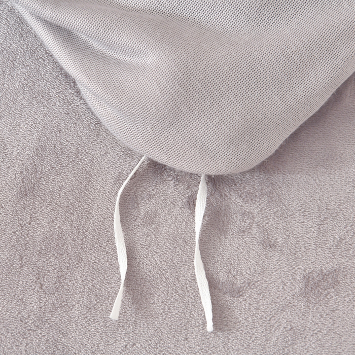 91家纺网 家纺一手货源 找家纺 梦之星 2025新款9斤毛巾绣韩式花边牛奶绒四件套 蝴蝶-灰