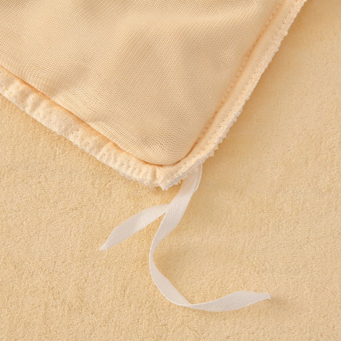 91家纺网 家纺一手货源 找家纺 梦之星 2025新款刺绣韩式花边牛奶绒四件套 花束-淡黄