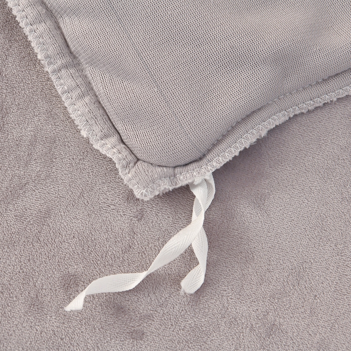 91家纺网 家纺一手货源 找家纺 梦之星 2025新款刺绣韩式花边牛奶绒四件套 花束-灰