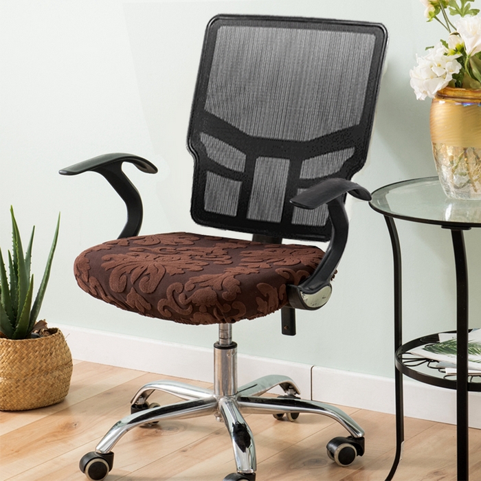 91家纺网 家纺一手货源 找家纺 （总）壹零特色家纺 欧式大提花坐垫套 办公室椅子套 弹性椅套子