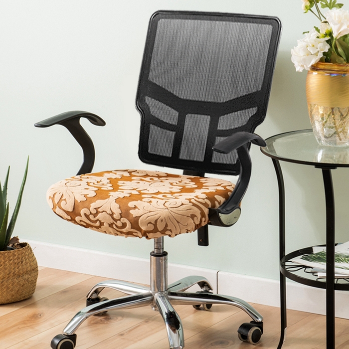 91家纺网 家纺一手货源 找家纺 （总）壹零特色家纺 欧式大提花坐垫套 办公室椅子套 弹性椅套子