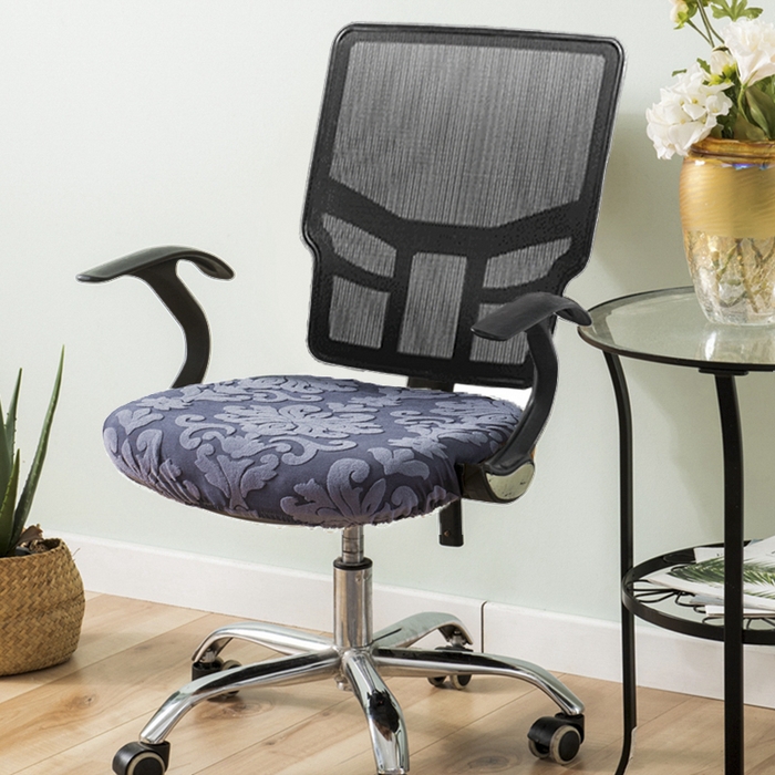 91家纺网 家纺一手货源 找家纺 （总）壹零特色家纺 欧式大提花坐垫套 办公室椅子套 弹性椅套子