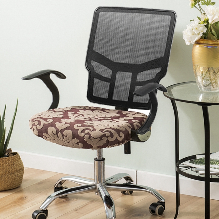 91家纺网 家纺一手货源 找家纺 （总）壹零特色家纺 欧式大提花坐垫套 办公室椅子套 弹性椅套子