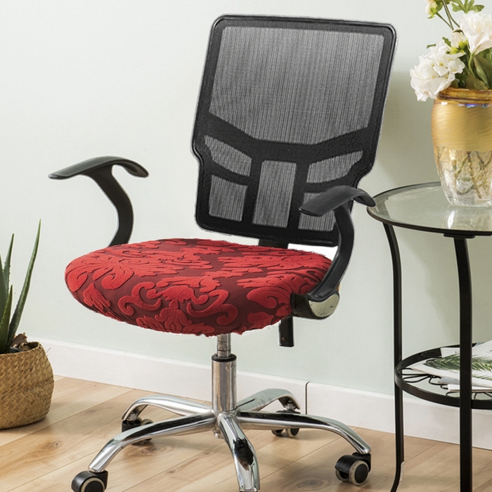 91家纺网 家纺一手货源 找家纺 （总）壹零特色家纺 欧式大提花坐垫套 办公室椅子套 弹性椅套子