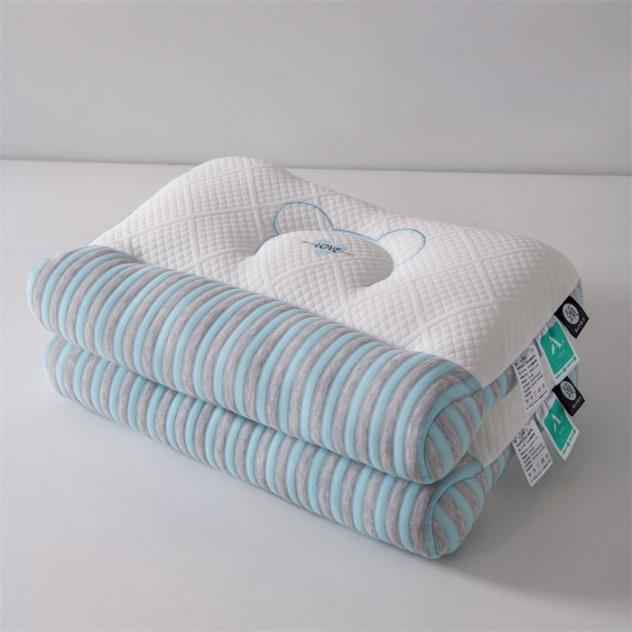 91家纺网 家纺一手货源 找家纺 （总）锦鲤枕业 2025新款深睡7A抗菌反牵引情侣护颈枕