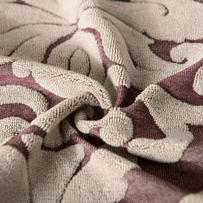 91家纺网 家纺一手货源 找家纺 （总）壹零特色家纺 2025新款弹力伊克多兰专用椅套 弹性餐厅椅子套 欧式大提花-单独坐垫套