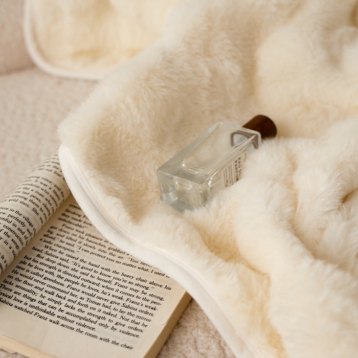 91家纺网 家纺一手货源 找家纺 （总）安莱生活 2025秋冬新品360克兔绒毛毯毯子