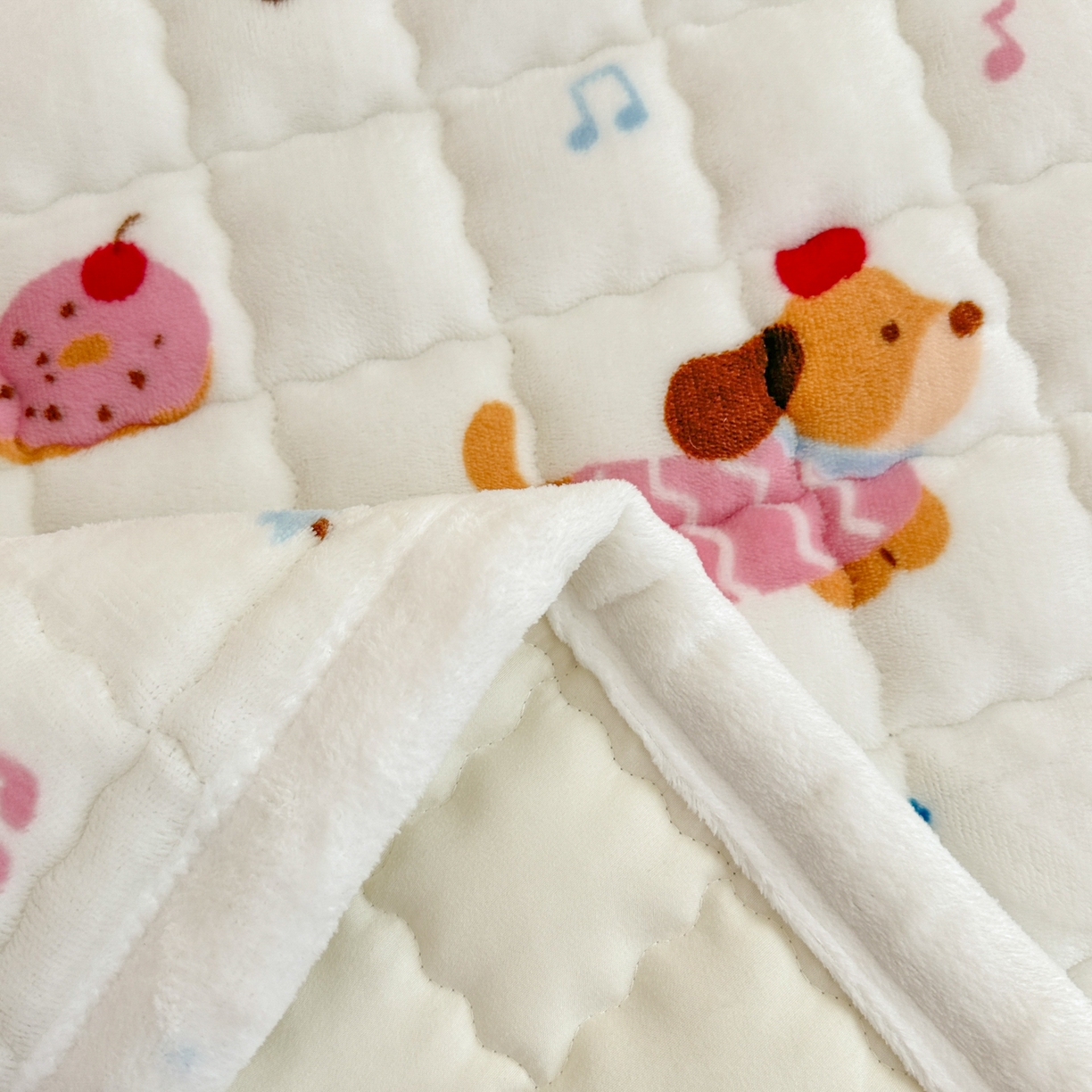 91家纺网 家纺一手货源 找家纺 川悦生活 2025新款A类印花牛奶绒床垫加厚绒保暖床床褥-大床图 床垫快乐腊肠