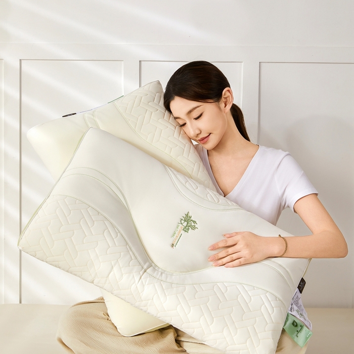 （总）锦鲤枕业 艾草纤维枕芯枕头-太空款