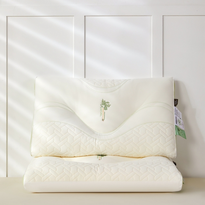 91家纺网 家纺一手货源 找家纺 （总）锦鲤枕业 艾草纤维枕芯枕头-太空款