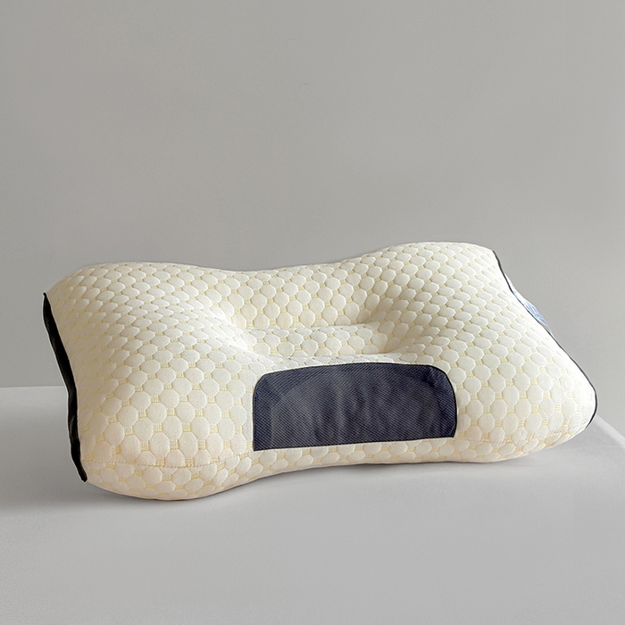 91家纺网 家纺一手货源 找家纺 （总）锦鲤枕芯 2025款针织棉SPA水立方护颈按摩枕