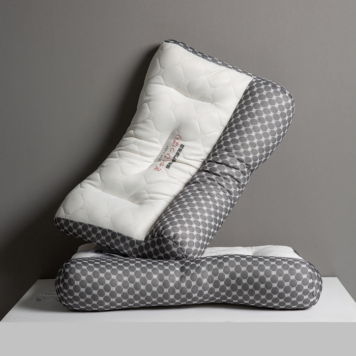 91家纺网 家纺一手货源 找家纺 （总）锦鲤枕芯 2025新款乳胶反牵引护颈枕