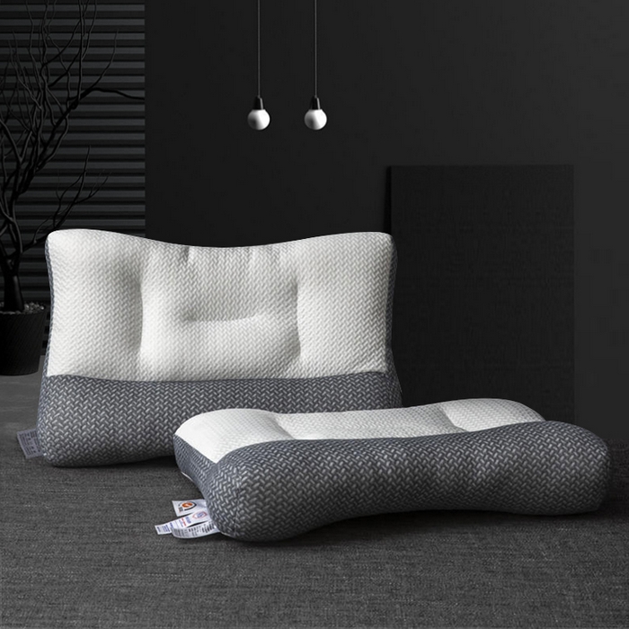 91家纺网 家纺一手货源 找家纺 （总）锦鲤枕芯 2025新款针织反牵引颈椎枕