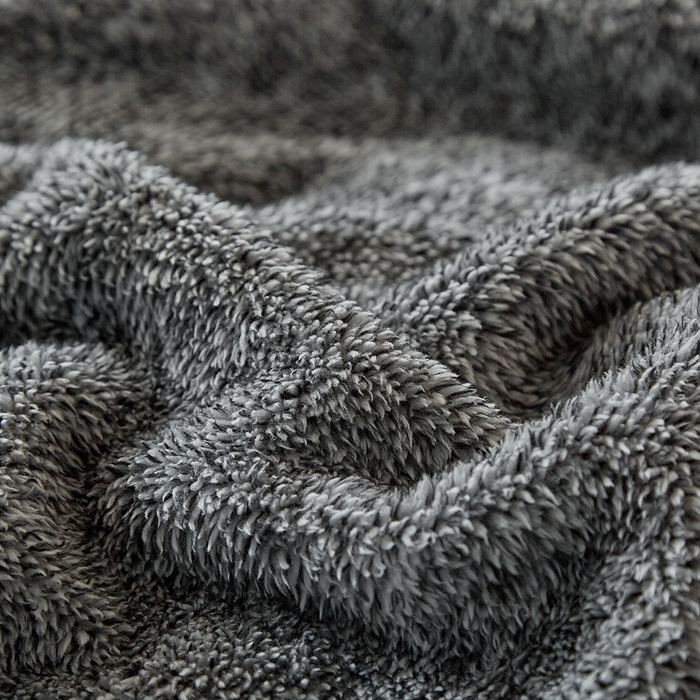 91家纺网 家纺一手货源 找家纺 缘生活 2025新款阳离子毛巾毯四季通用百搭款毛毯毯子 阳离子毛巾毯灰色