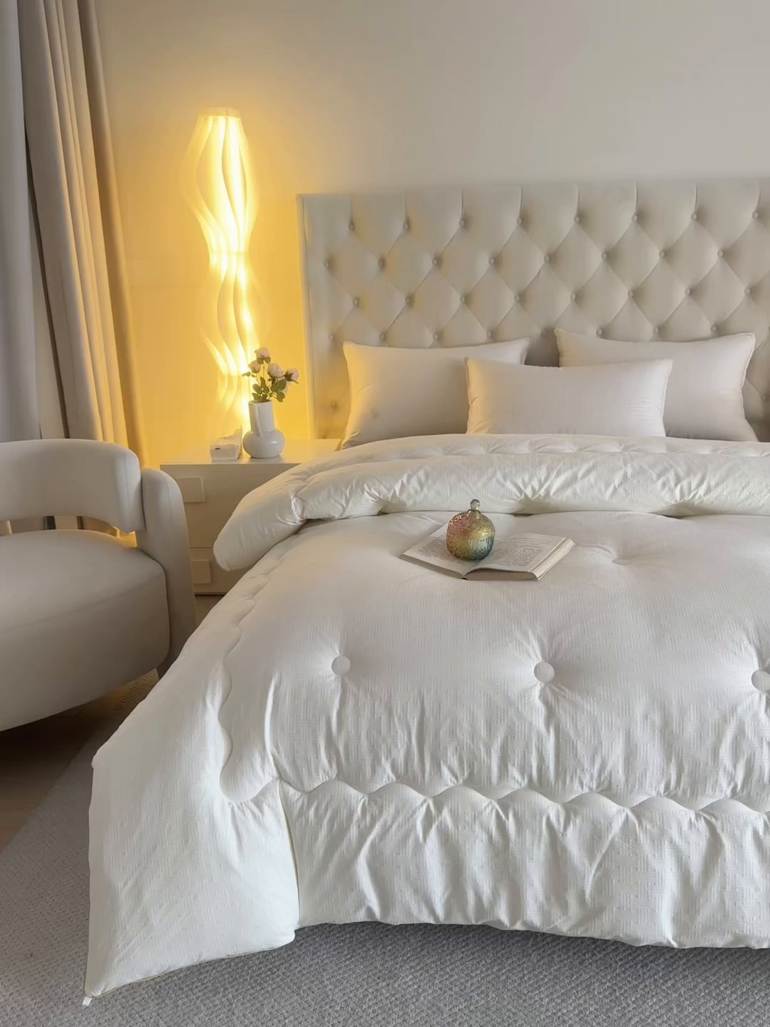 91家纺网 家纺一手货源 找家纺 （总）棉乐町家居 2025新款A类针织澳洲进口压花羊毛被被子被芯