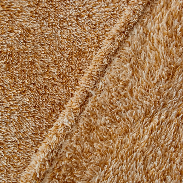 91家纺网 家纺一手货源 找家纺 缘生活 2025新款阳离子毛巾毯四季通用百搭款毛毯毯子 阳离子毛巾毯棕色