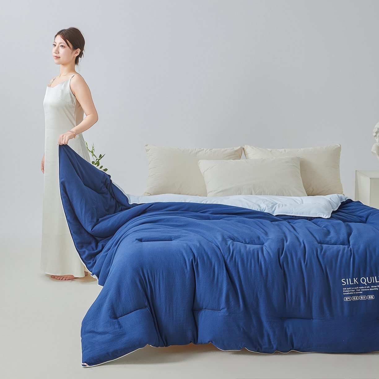 91家纺网 家纺一手货源 找家纺 （总）2025新款亚朵同款星球酒店被深睡控温四季被.Pro3.0春秋被冬被子母被