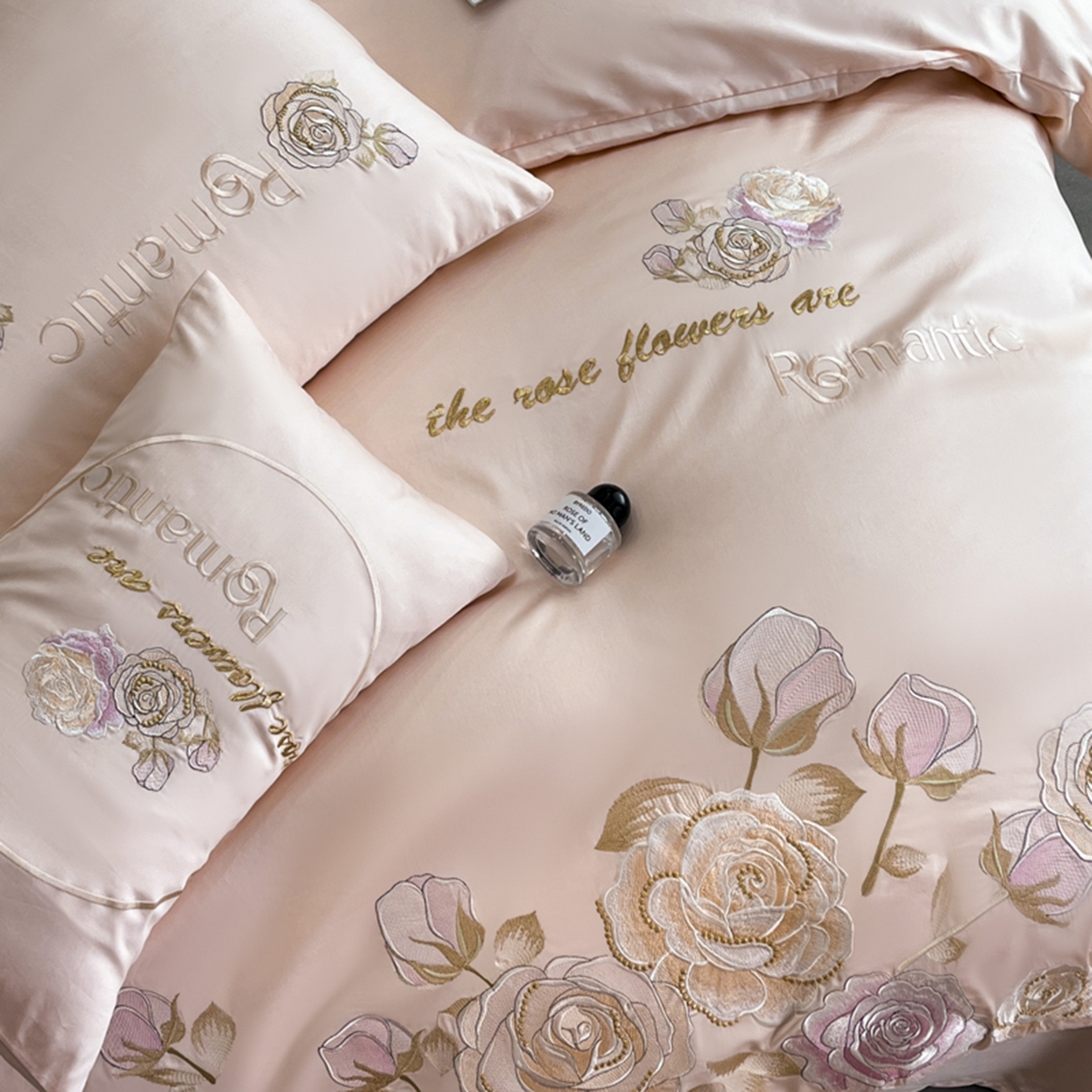 91家纺网 家纺一手货源 找家纺 （总）博纳家纺 2025新款纯棉绣花四件套-繁花似梦