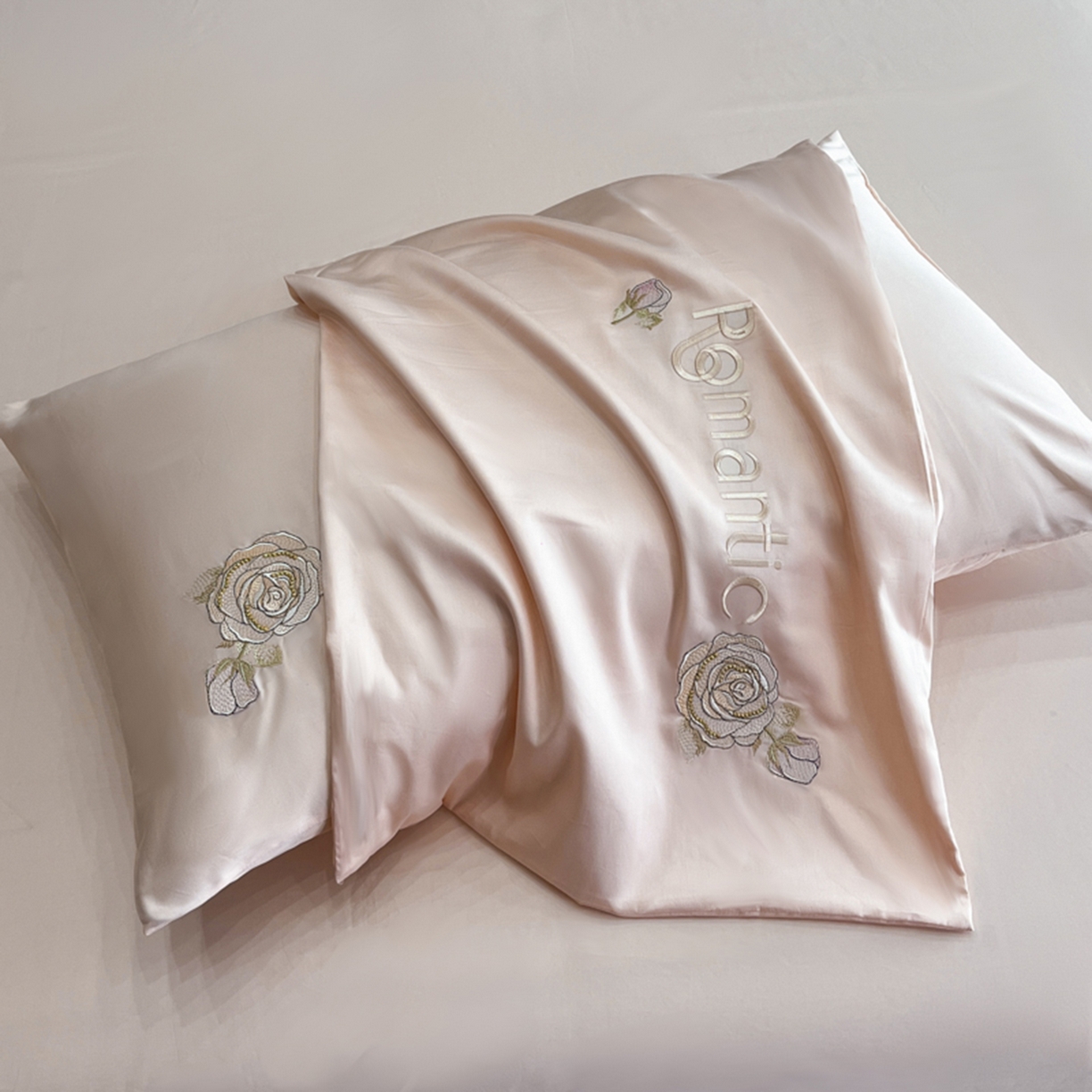 91家纺网 家纺一手货源 找家纺 （总）博纳家纺 2025新款纯棉绣花四件套-繁花似梦