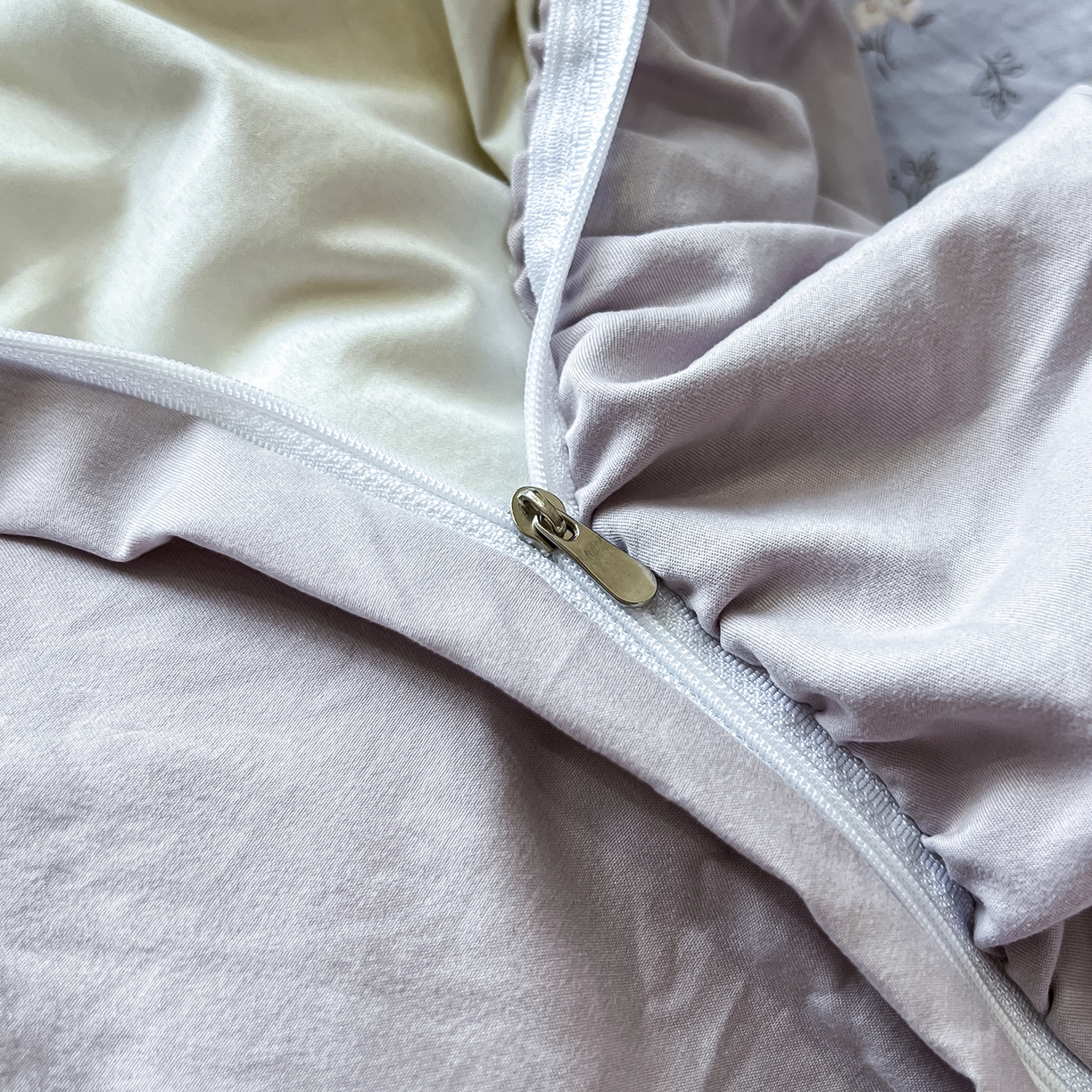 91家纺网 家纺一手货源 找家纺 豫见家纺 2025新款云感棉花边四件套 晴大兰