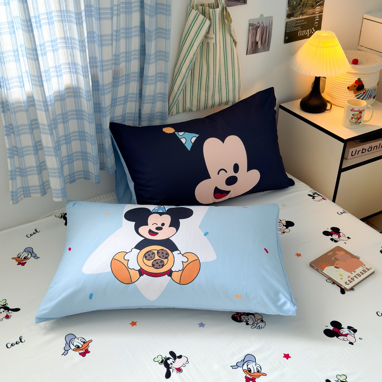 91家纺网 家纺一手货源 找家纺 一霖家纺 2025新款高克重云朵棉毛巾绣印绣四件套-小清新-第四波小清新系列 饼干奇奇