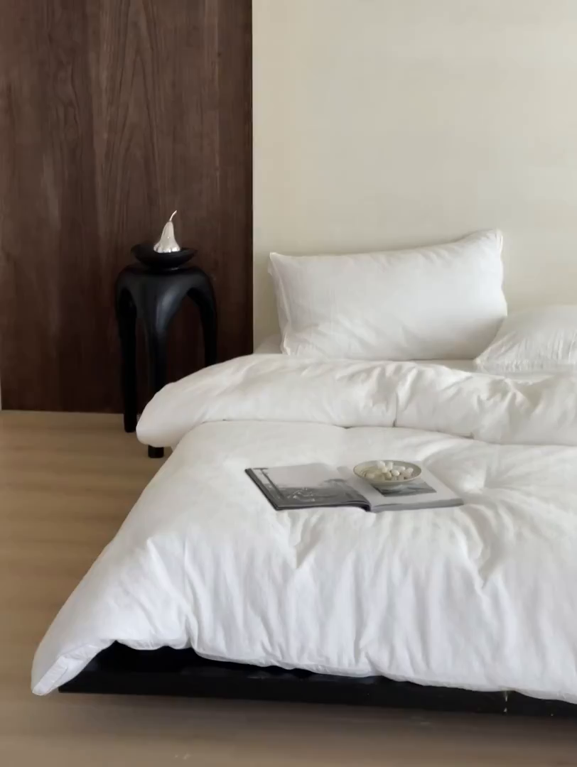 91家纺网 家纺一手货源 找家纺 （总）一加一 2025新款全棉大提花55%大豆立体抗菌被子被芯