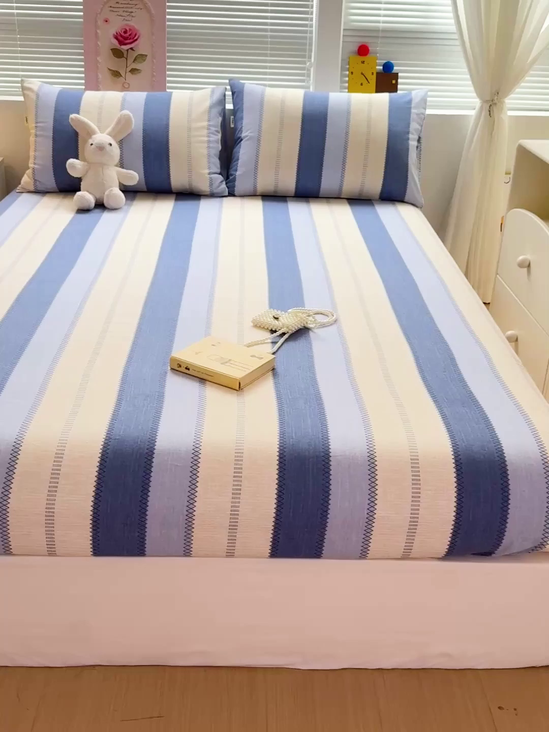 91家纺网 家纺一手货源 找家纺 名兮家居 2025新款亲肤舒适全棉纯棉磨毛印花床笠单床笠单品床笠单件床笠 简条