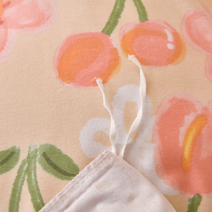 91家纺网 家纺一手货源 找家纺 宇彬家纺 2025直播热新款秋冬全棉精梳生态原棉印花加厚磨毛轻奢铂金单被套 芬妮（米）