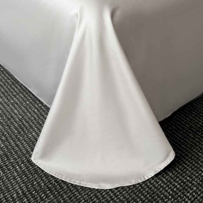 91家纺网 家纺一手货源 找家纺 博纳家纺 2025新款高精密银离子色织提花纯棉撞色宽边四件套 丽斐