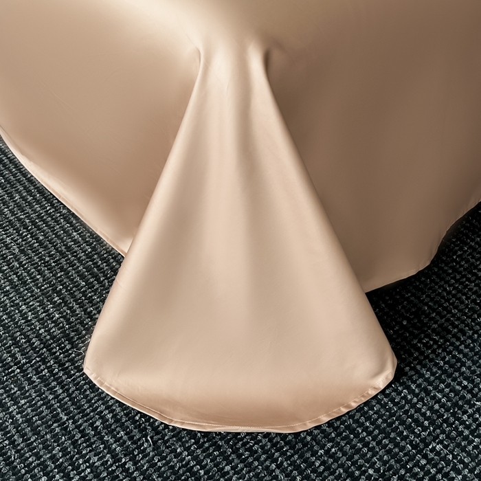 91家纺网 家纺一手货源 找家纺 博纳家纺 2025新款高精密银离子色织提花纯棉撞色宽边四件套 尼罗