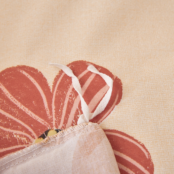 91家纺网 家纺一手货源 找家纺 宇彬家纺 2025直播热新款秋冬全棉精梳生态原棉印花加厚磨毛轻奢铂金单被套 花栖寻梦（米）