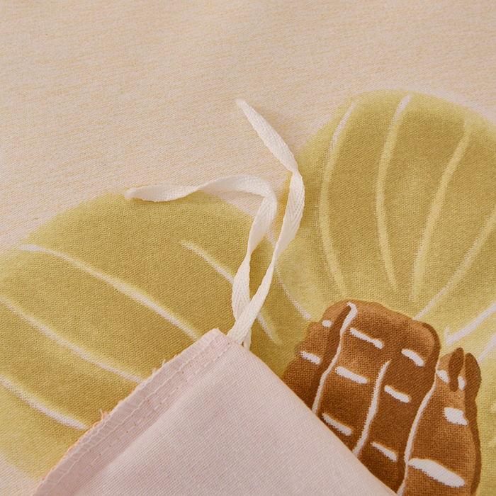 91家纺网 家纺一手货源 找家纺 宇彬家纺 2025直播热新款秋冬全棉精梳生态原棉印花加厚磨毛轻奢铂金单被套 花颜朵朵（米）