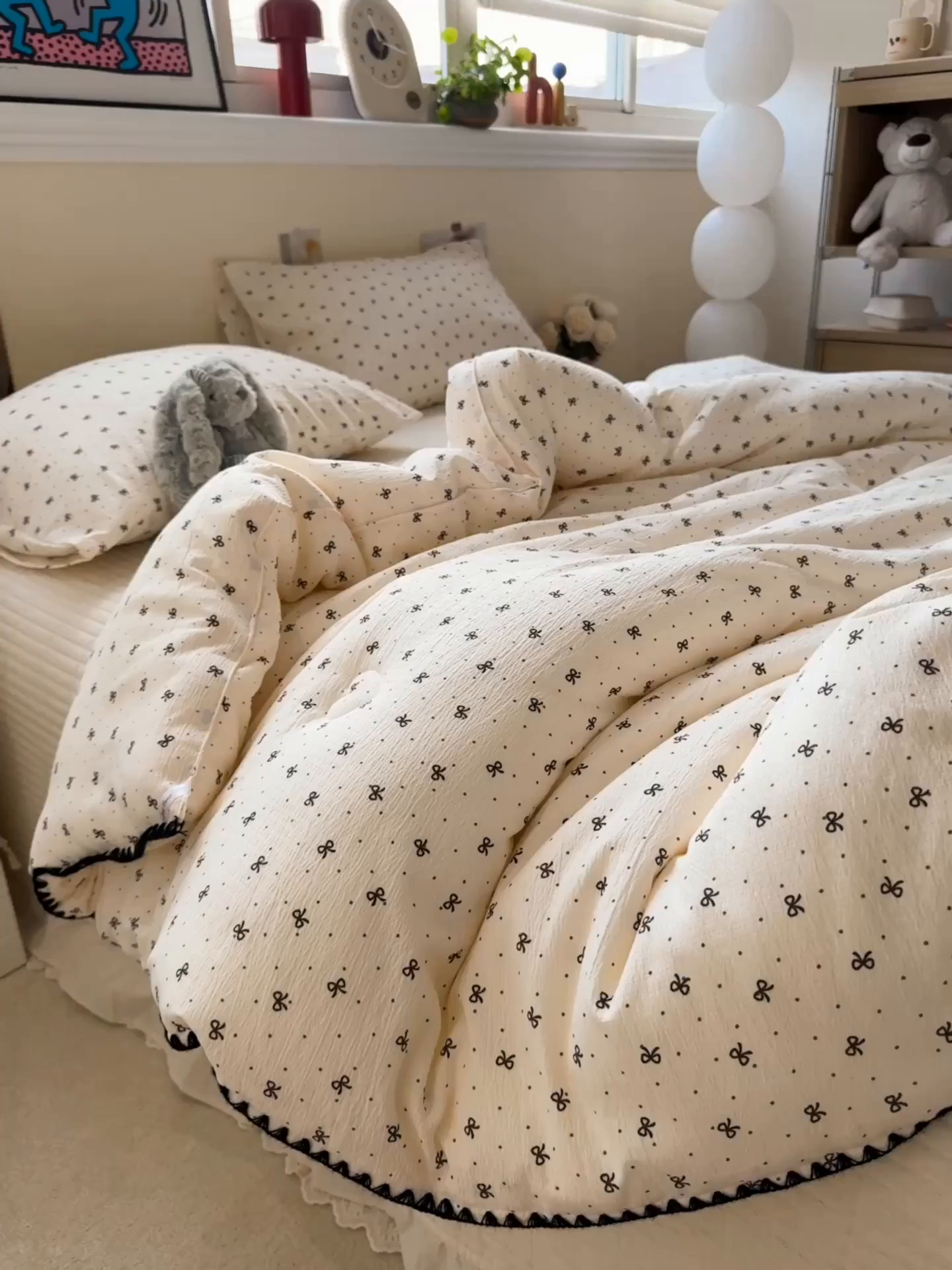 91家纺网 家纺一手货源 找家纺 一加一 2025新款贝壳边抗菌大豆被子被芯 奶油可可-咖