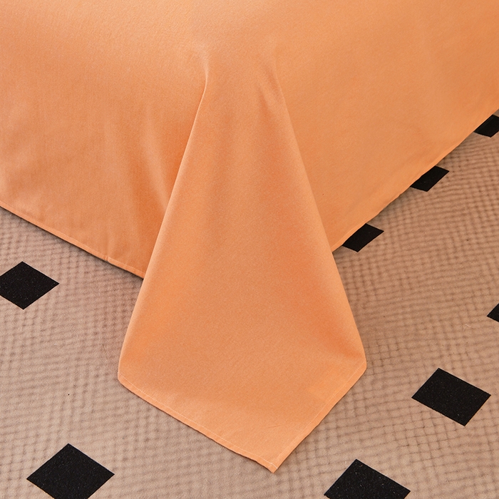 91家纺网 家纺一手货源 找家纺 宇彬家纺 2025直播热新款秋冬全棉精梳生态原棉印花加厚磨毛轻奢铂金单被套 心动（灰）